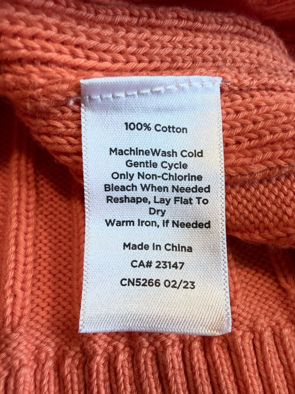 Talbots Ribbed V-Neck Button Front Sweater - Picture 5 of 9